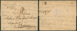 Précurseur - LAC Datée De Ypres (1812) + Obl Linéaire Noire 91 / YPRES, 8 Décimes > Négociant à Beaune - 1794-1814 (Période Française)