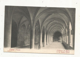 Cp, 86, LIGUGE , L'abbaye SAINT MARTIN , Le Double Cloitre ,  Vierge - Sonstige & Ohne Zuordnung