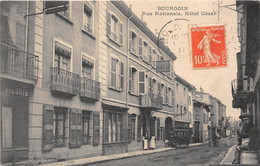 38-BOURGOIN-RUE NATIONALE HÔTEL CESAR - Bourgoin