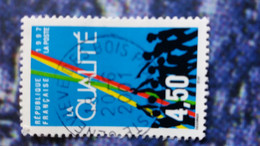 1997 N° 3113 OBLITERE COULEUR BLEU DEPLACER  20.6.2001 - Used Stamps