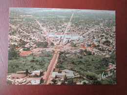 CONGO POINTE NOIRE VUE GENERALE DU ROND POINT LUMUMBA ET MARCHE CENTRAL VUE AERIENNE - Pointe-Noire