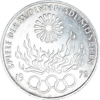 Monnaie, République Fédérale Allemande, 10 Mark, 1972, Karlsruhe, TTB+ - Commémoratives