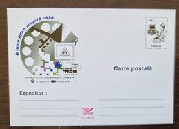 ROUMANIE Informatique, Ordinateur, Computer, Entier Postal Neuf émis En 1998 - Computers