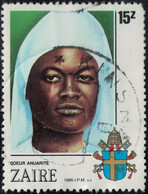 Zaïre 1986 Oblitéré Used Religion Soeur Clémentine Anuarite Y&T CD 1236 SU - Used Stamps