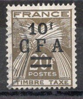 REUNION Timbre Taxe N°42 Oblitéré TB Cote 2€00 - Timbres-taxe