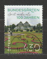 Österreich 2021 Bundesgärten Mit Rosenduftlack Mi 3586 Gestempelt - Used Stamps