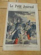 Le Petit Journal 1901 événements De Chine / La Croix De La Ville De Paris - 1900-1949