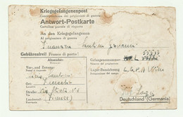 POSTKARTE LAGER L.G.P.A. WIEN 1944 - Briefe U. Dokumente