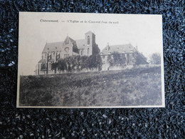 Chèvremont, L'église Et Le Couvent (vus Du Sud) (E14) - Chaudfontaine