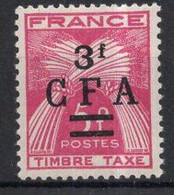 REUNION Timbre Taxe N°40* Neuf Charnière TB Cote 4.50€ - Timbres-taxe