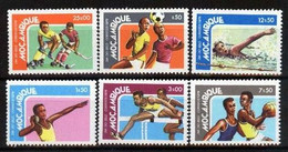 MOZAMBIQUE 1978 - DEPORTES - YVERT 666/671** - Hockey (Veld)