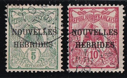 Nouvelles Hébrides N°1/2 - Oblitéré - TB - Used Stamps