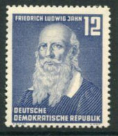 DDR / E. GERMANY 1952 Jahn Death Centenary MNH / **..  Michel  317 - Nuevos