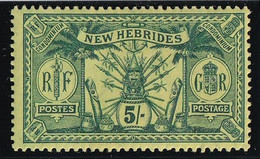 Nouvelles Hébrides N°57 - Neuf * Avec Charnière - TB - Unused Stamps