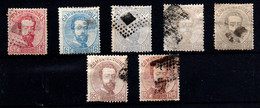 España Nº 118/19, 121/5. Año 1872 - Used Stamps