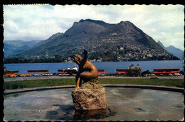 Lugano Paradiso Vista Verso Monte Bré E La Valsolda 1961 Vicari - Paradiso
