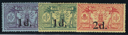 Nouvelles Hébrides N°66/68 - Neuf * Avec Charnière - TB - Unused Stamps