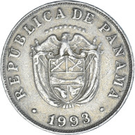Monnaie, Panama, 5 Centesimos, 1993, TTB, Cupro-nickel, KM:23.2 - Panamá