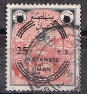 OMAN 1971 OVERPRINTED SCOTT NO. 133B Used. - Oman