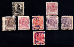 Guinea Española Nº 85, 142, 154/5, 157, 159, 161, 163. Año 1912/22 - Guinea Española