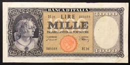 1000 LIRE ITALIA TESTINA 20 03 1947 NON TRATTATA BB LOTTO 3759 - 1000 Lire