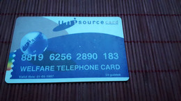 Uni Source Card  Netherlands 2 Scans Very Rare - Origen Desconocido