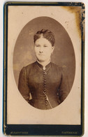 CDV - Portrait D'une Jeune Femme - Photographe Rabourdin Parthenay - Photographie Ancienne - Anonymous Persons