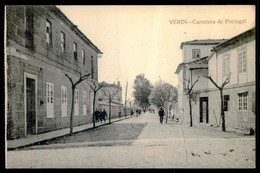 VERIN - Carretera De Portugal. ( Ed. Mateu , S. A.) Carte Postale - Orense