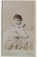 CDV - Portrait D'un Bébé - Enfant - Photographe Thevenon Cosne - Photographie Ancienne - Anonymous Persons