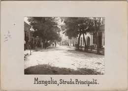 ROMANIA Strada Principala Din Mangalia 1924 Photo On Hard Cardboard Format 13 X 18 Cm Foto George Valsan - Roumanie