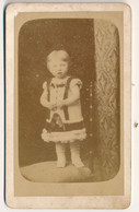 CDV - Portrait D'une Fillette - Enfant Fille - Photographe Albiser Castres - Photographie Ancienne - Anonymous Persons