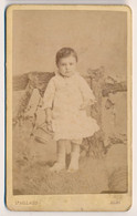 CDV - Portrait D'une Fillette Et Son Panier - Enfant Fille - Photographe L'Aillaud Albi - Photographie Ancienne - Anonymous Persons
