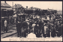 +++ CPA - CONTICH - KONTICH - Accident De Chemin De Fer - Train - 1908  // - Kontich