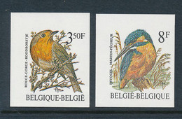 BELGIUM BUZIN BIRD OISEAU COB 2223 + 2240 ND COIN DE FEUILLE TOUJOURS SANS GOMME - Ongetande