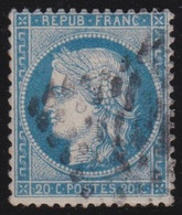France   .    Y&T   .   37    .     O      .    Oblitéré - 1870 Beleg Van Parijs