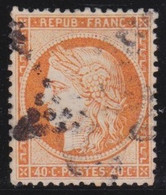 France   .    Y&T   .   38       .     O      .    Oblitéré - 1870 Assedio Di Parigi