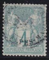 France   .    Y&T   .   63  (2 Scans)       .     0    .   Oblitéré - 1876-1878 Sage (Tipo I)