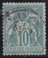 France   .    Y&T   .   65     .     O      .   Oblitéré - 1876-1878 Sage (Tipo I)