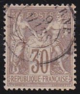 France   .    Y&T   .   69       .     O      .   Oblitéré - 1876-1878 Sage (Tipo I)