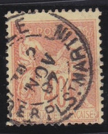 France   .    Y&T   .   70       .     O      .   Oblitéré - 1876-1878 Sage (Typ I)
