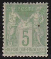 France   .    Y&T   .   102 I       .     *     .      Neuf Avec Gomme - 1898-1900 Sage (Type III)