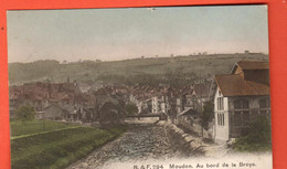 ZSD-07 Moudon  Au Bord De La Broye   Franco-Suisse B.F. 1194. Circulé 1915 - Moudon