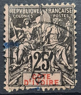 CÔTE D'IVOIRE 1892-99 - MLH - YT 8 - Ungebraucht