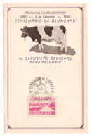 BRASIL. Centenario De Blumenau (1950). Primera Exposición Regional Agropecuaria. - Libretti