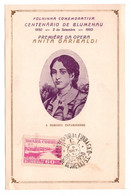 BRASIL. Centenario De Blumenau (1950). Estreno De La ópera Anita Garibaldi. - Postzegelboekjes