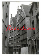 Unieke Oude Foto Antwerpen Stoelstraat Huis Met Houten Gevel - Antwerpen