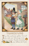 Thanksgiving When The Autumn's Golden Harvest   Adds Unto Our Blessings More    Let Us .  .  .  .  .  . - Giorno Del Ringraziamento