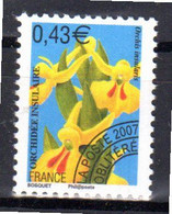 (Faciale = 0.43 €) " ORCHIDEE INSULAIRE : ORCHIS INSULARIS " Sur Timbre Neuf ** MNH. N° YT Préoblitéré 252 - Orchideen