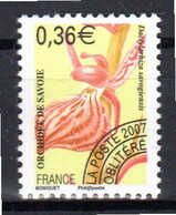 (Faciale = 0.36 €) " ORCHIDEE DE SAVOIE : Dactylorhiza Savogiensis " Sur Timbre Neuf ** MNH. N° YT Préoblitéré 251 - Orchideeën