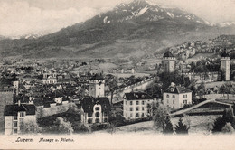 SUISSE,SWITZERLAND,SVIZZERA,SCHWEIZ,HELVETIA,SWISS,LUZERN,LUCERNE,1900,RARE - Lucerne